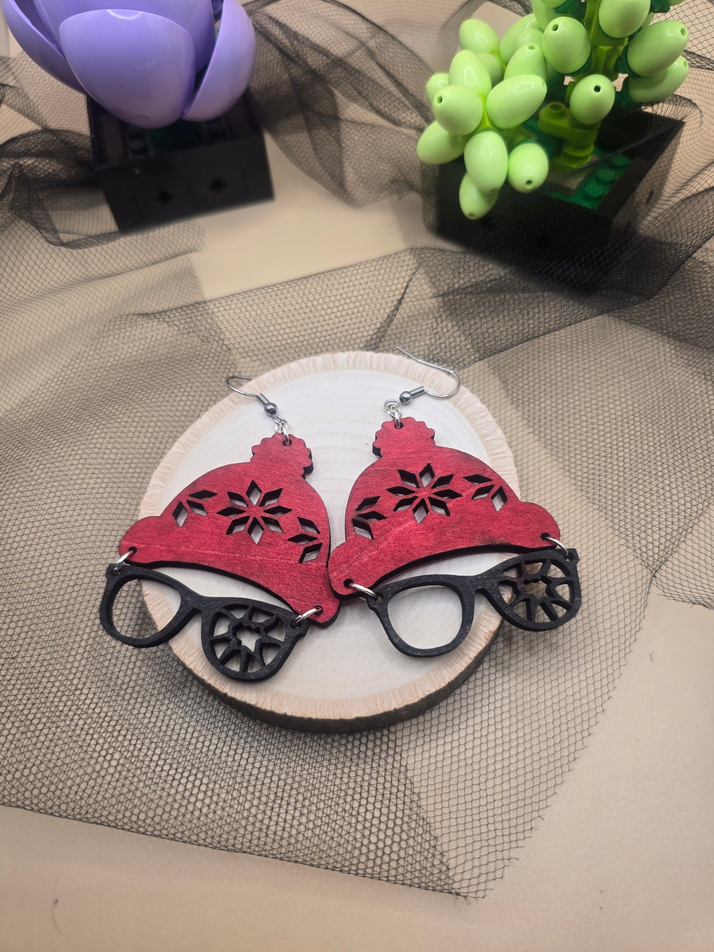 A Christmas story earrings