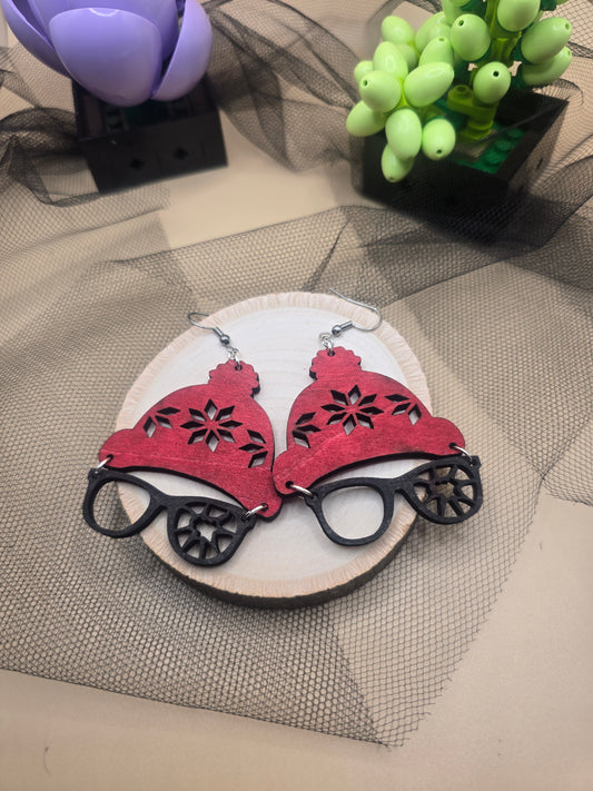 A Christmas story earrings